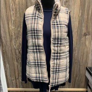 Plaid vest